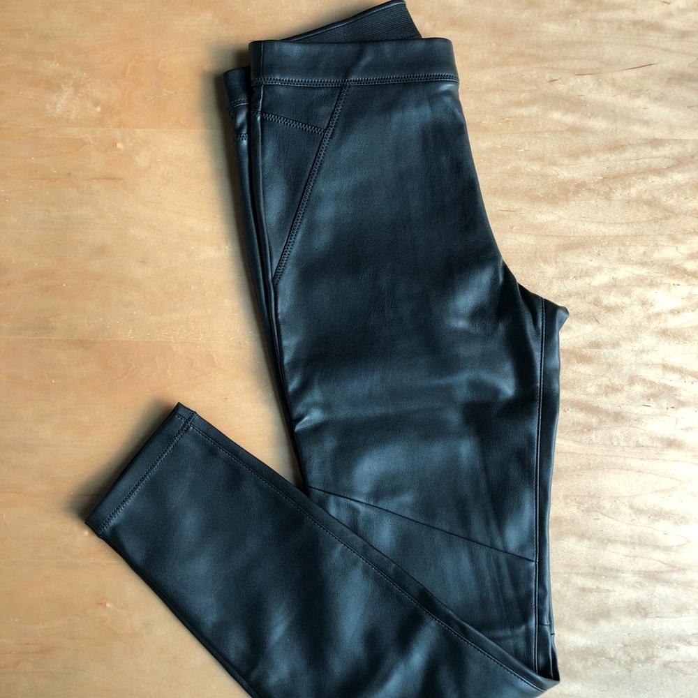Free People Vegan Leather Leggings